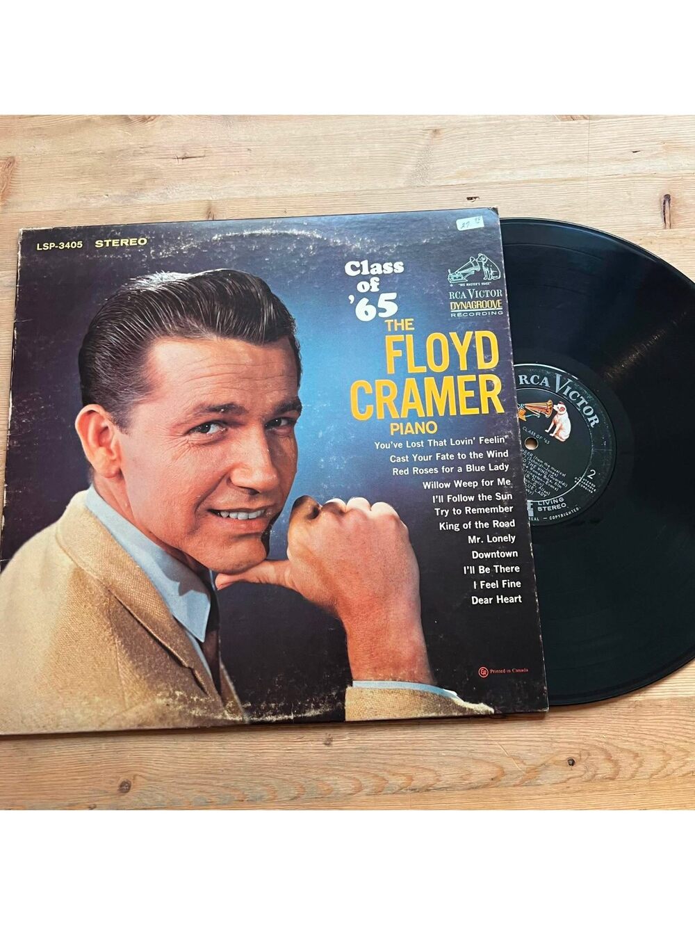 The Floyd Cramer Piano - Class of '65 33rpm VG+ VR15